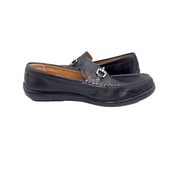 Cole Haan Riverside Bit Driver Loafers Black Leather Size 11M - Picture 5 of 9